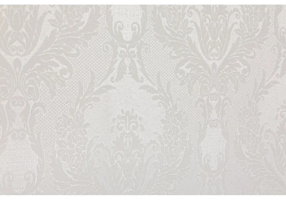 Set con copriletto e federa color crema in tessuto damascato 240x260 cm Beste – Mijolnir