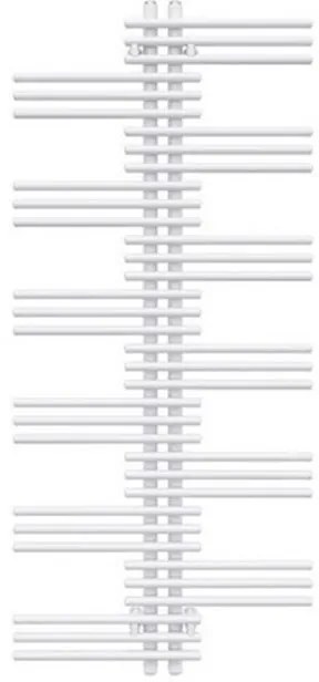Scaldasalviette ad acqua calda IRSAP YUCCA bianco  interasse 1576 mm, L 50 x H 134 cm