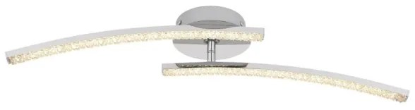 Globo 67169-12IP - Lampadario LED da parete per bagno JULES 2xLED/6W/230V IP44
