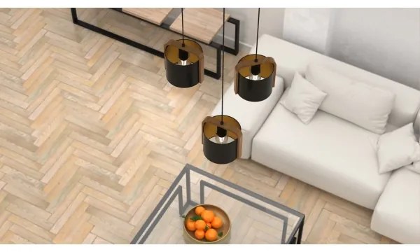 Lampadario su corda JONKO 3xE27/60W/230V