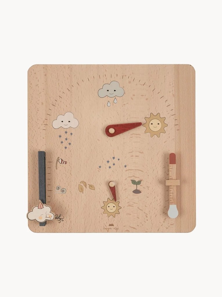 Gioco meteo in legno di faggio Nature