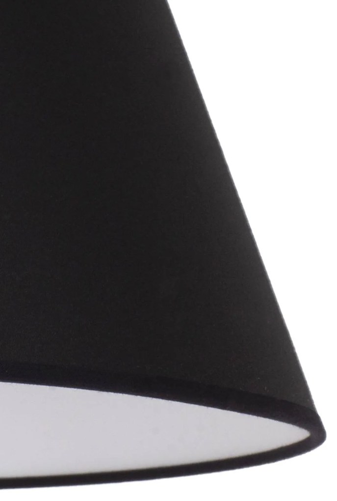 Duolla Paralume Sofia altezza 26 cm, bianco/nero