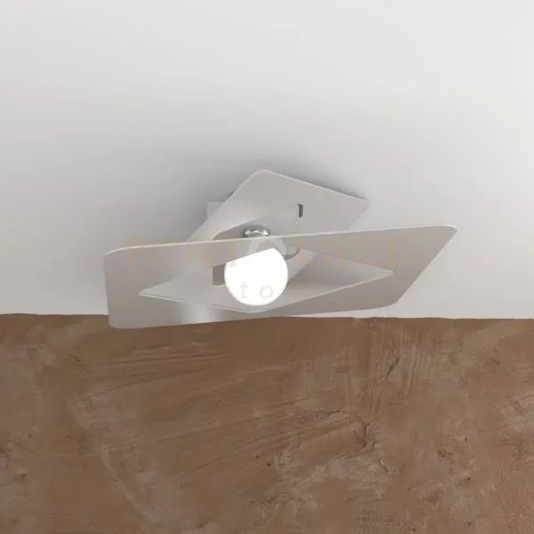 Wacky lampadario da soffitto in metallo 60 cm 1 luce attacco e27 gr...