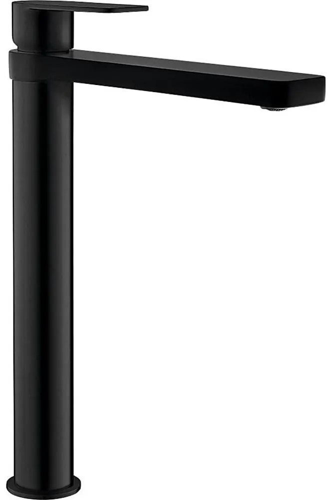 Aqualine - Rubinetto del lavandino DAPHNE 29 cm opaco nero