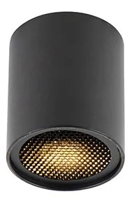 Faretto di design nero - Tubo Honey