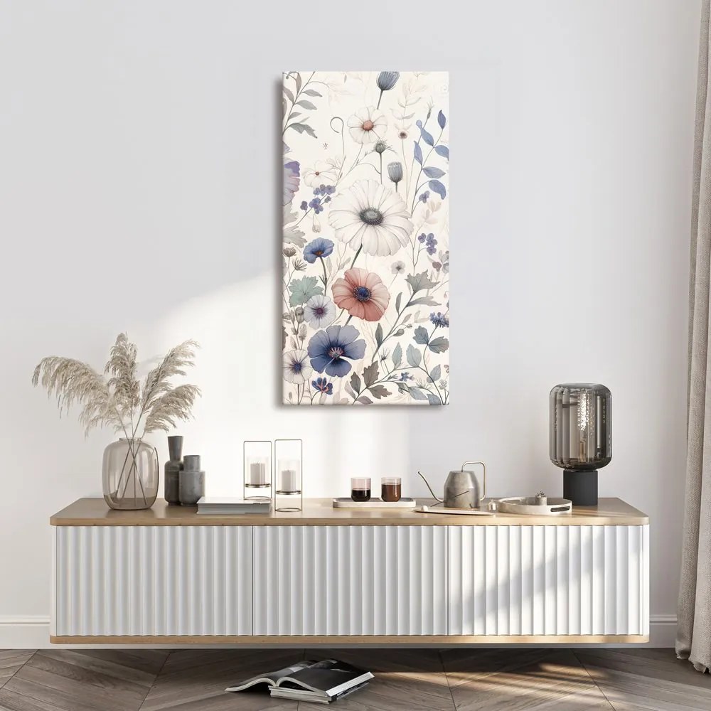 Quadro su tela – Fiori delicati