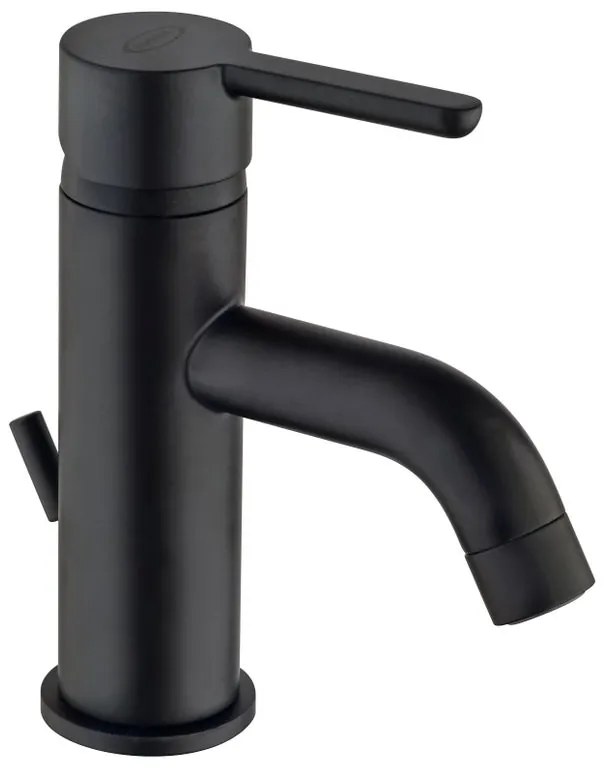 Rubinetto per lavabo a canna media Cloud nero opaco JACUZZI RUBINETTERIA