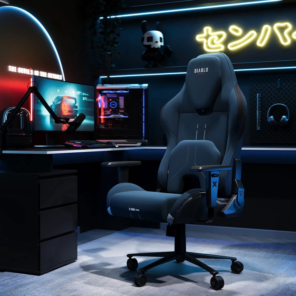 Sedia Da Gaming Diablo X.One Prime, Normal Size, Meta Ocean