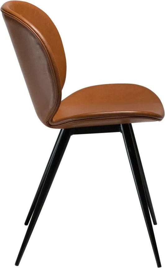 Sedia in similpelle marrone Cloud - DAN-FORM Denmark