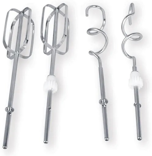 Heinner HMBR-300W - Sbattitore a mano con ciotola girevole 300W/230V bianco