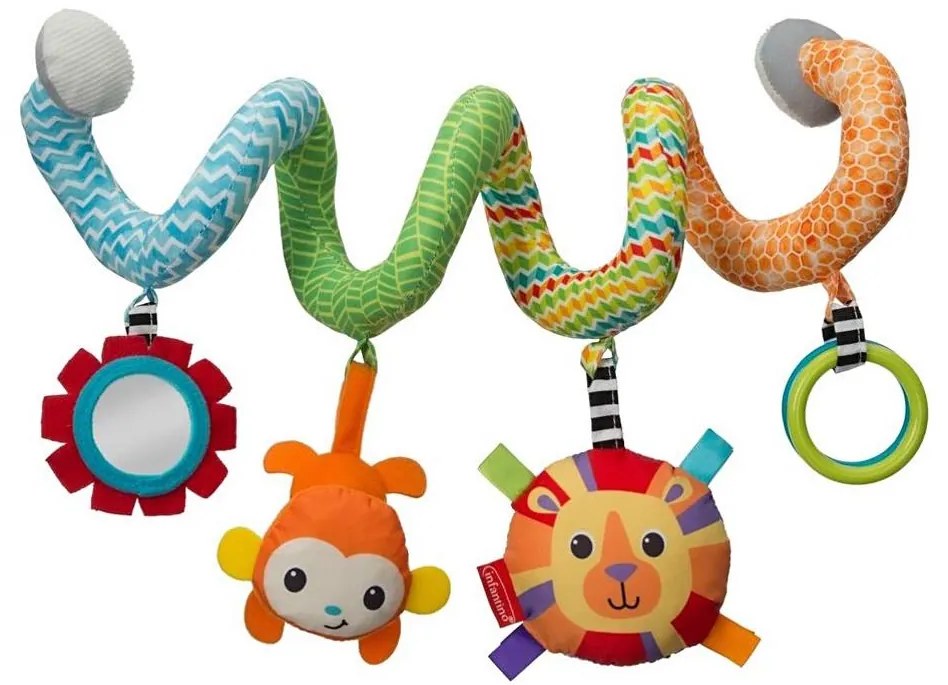 Infantino - Giungla a spirale da appendere per bambini
