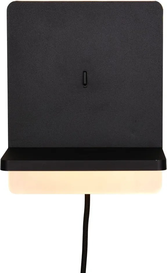 Lampada nero opaco a LED da parete dimmerabile Fairfield - Trio