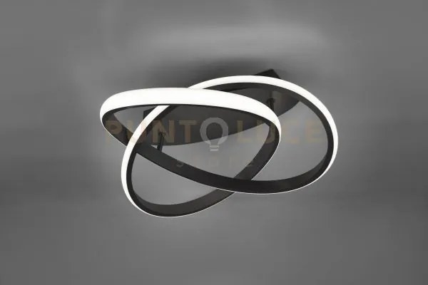 Course plafoniera led 18w · 1x 2400lm, 3000k spirale antracite con ...