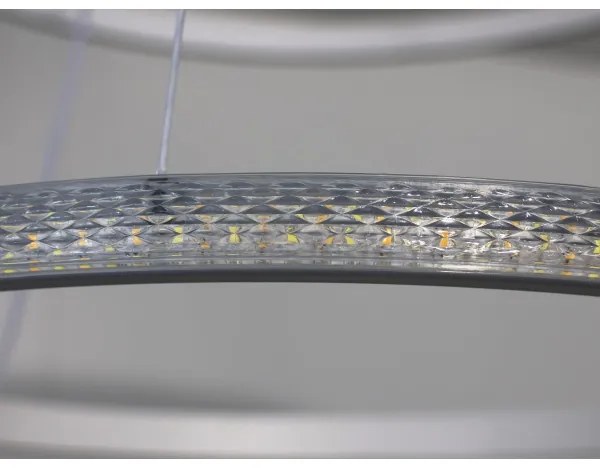 Lampadario dimmerabile su cavo LED/55W/230V 3000-6500K Ø 60 cm + telecomando