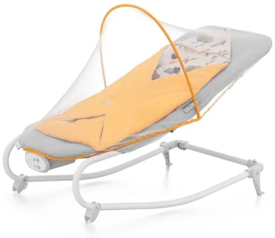 KINDERKRAFT - Dondolo vibrante per bambini con melodia FELIO 2 giallo