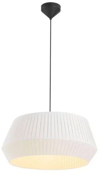 Nordlux - Lampadario a sospensione con filo DICTE 1xE27/60W/230V diametro 53 cm bianco