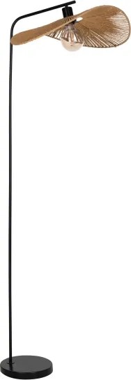 Eglo 31966 - Lampada da terra SIRUELA 1xE27/42W/230V marrone/nero