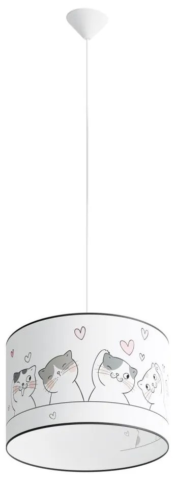 Sollux SL.1419 - Lampadario a sospensione per bambini CAT 1xE27/15W/230V diametro 40 cm
