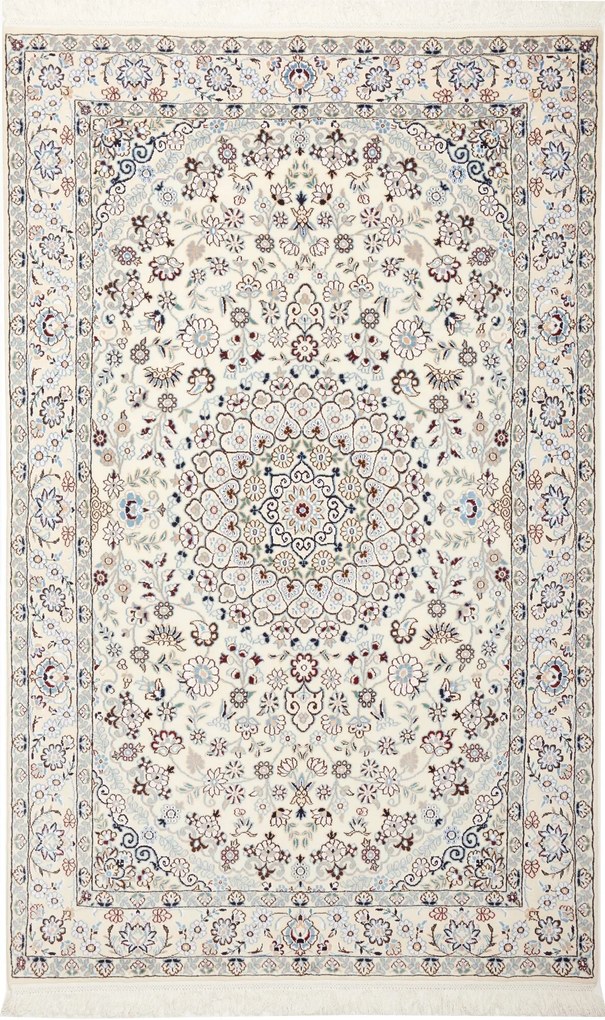 Nain Tappeto 130 x 210 Beige (Iran) Annodato A Mano