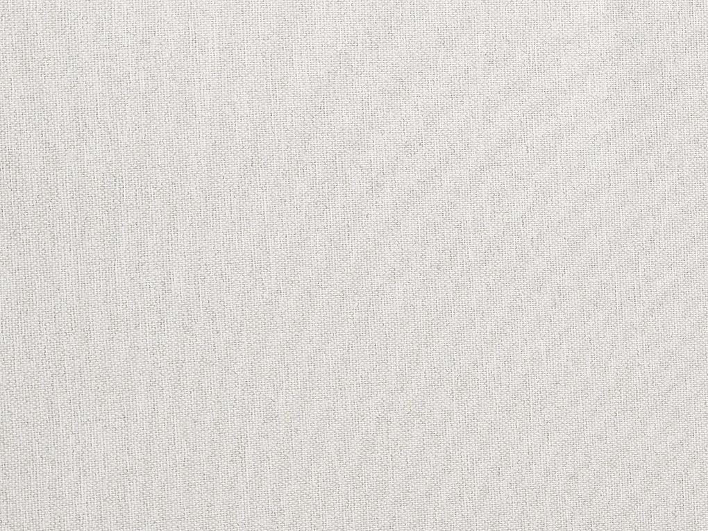 Letto matrimoniale tessuto grigio 180 x 200 cm CORIO Beliani