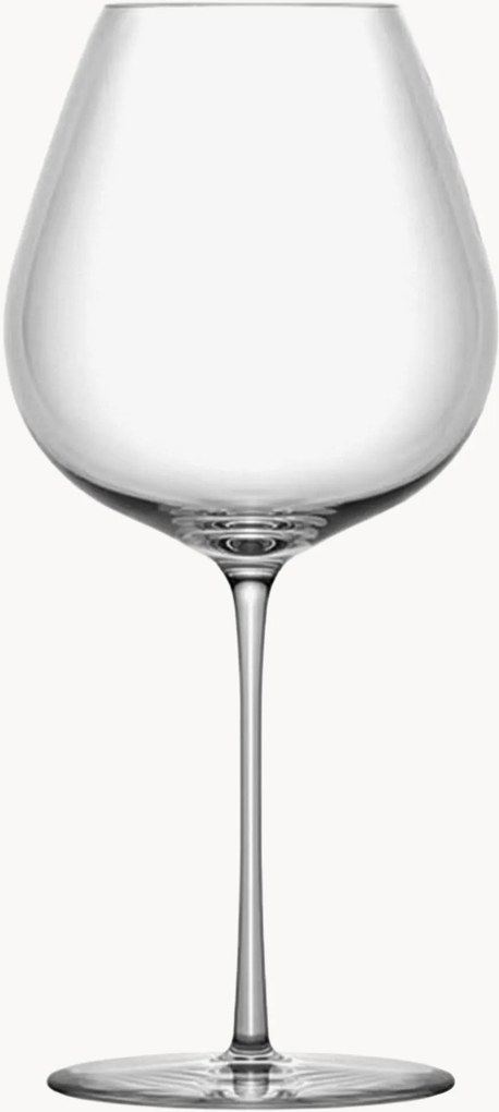 Set di 6 bicchieri da vino in cristallo Burgund 1. Fino