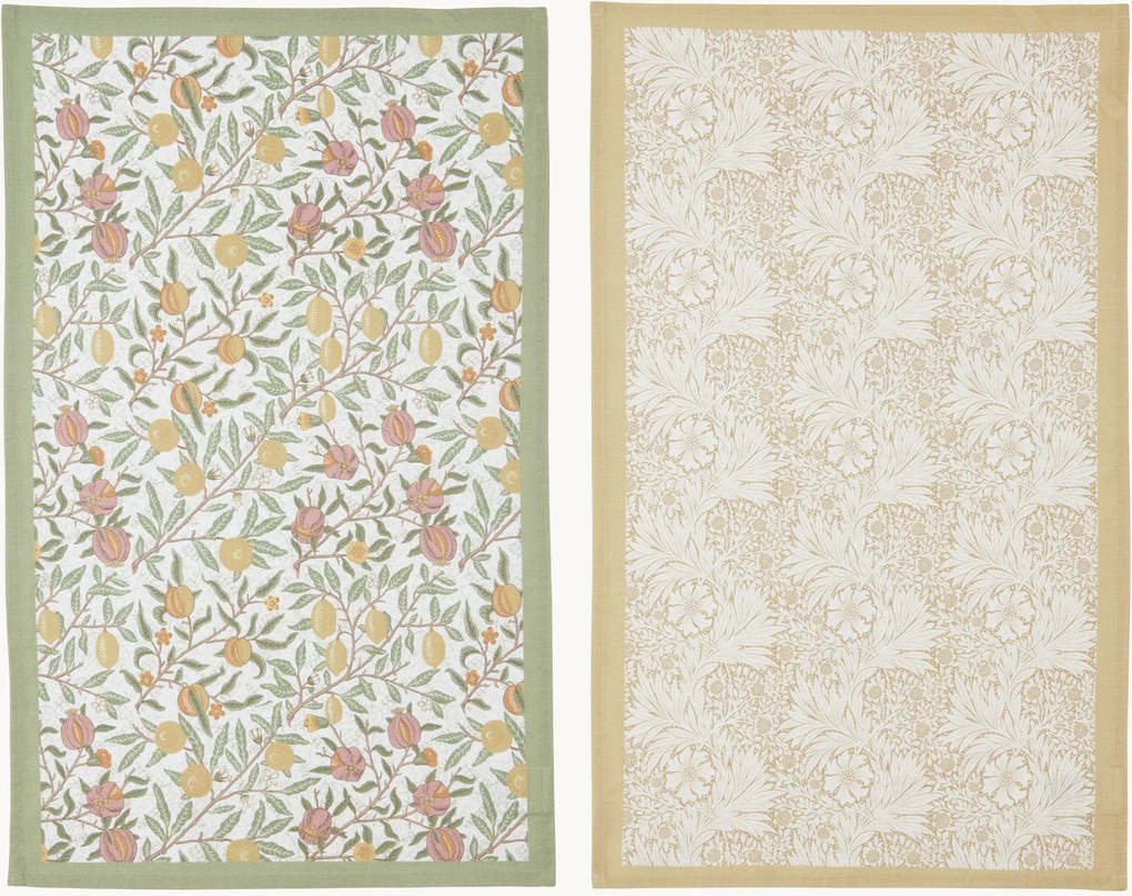 Set di 2 strofinacci Fruit & Marigold