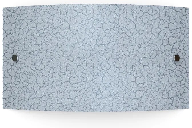 Applique LED neoclassico Craquele bianco IP20, luce bianco naturale 1500 lumen, LUMICOM