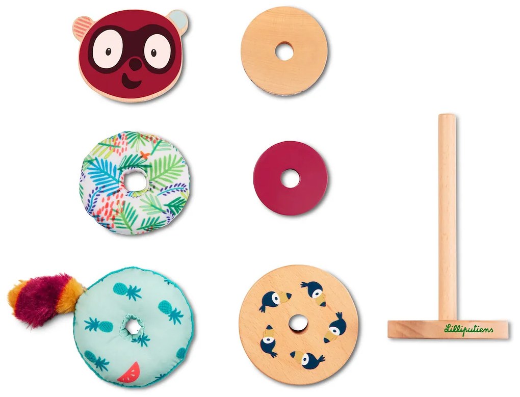 Lilliputiens - Piramide impilabile - Georges