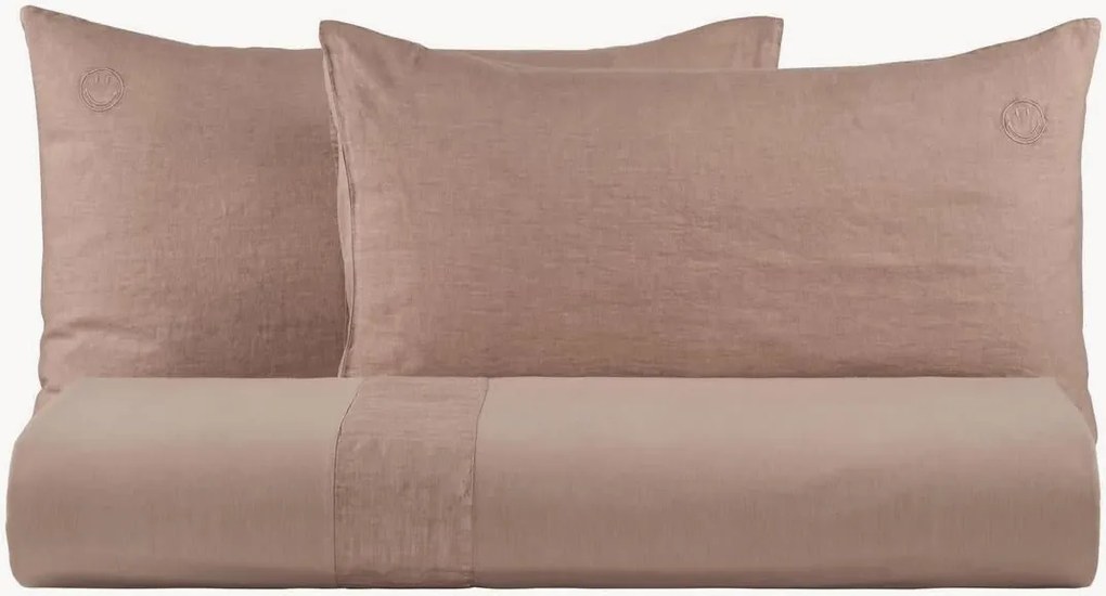 Set di biancheria da letto in cotone Smiley Face