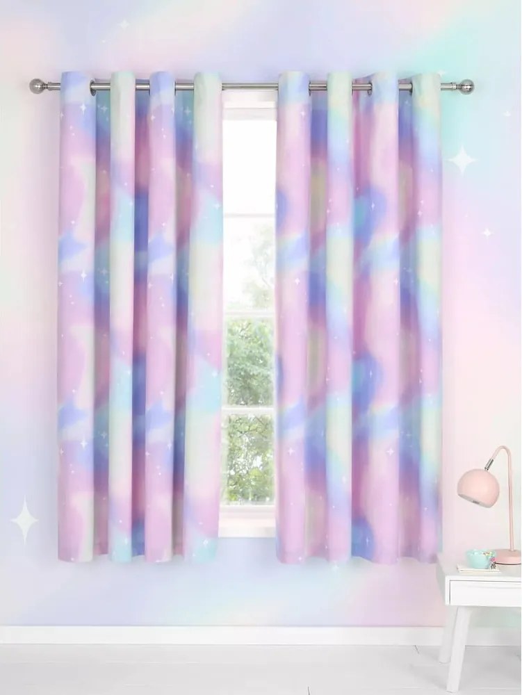 Tenda per bambini 2 pezzi 168x183 cm Ombre Stars - Catherine Lansfield