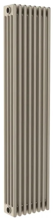 Radiatore acqua calda Comby in acciaio 4 colonne, 8 elementi, interasse 1935 mm, sabbia