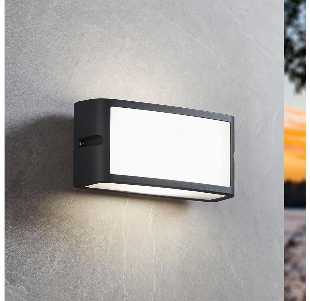 Eglo 900808- Applique a LED da esterno CAMARDA LED/10,5W/230V antracite IP54