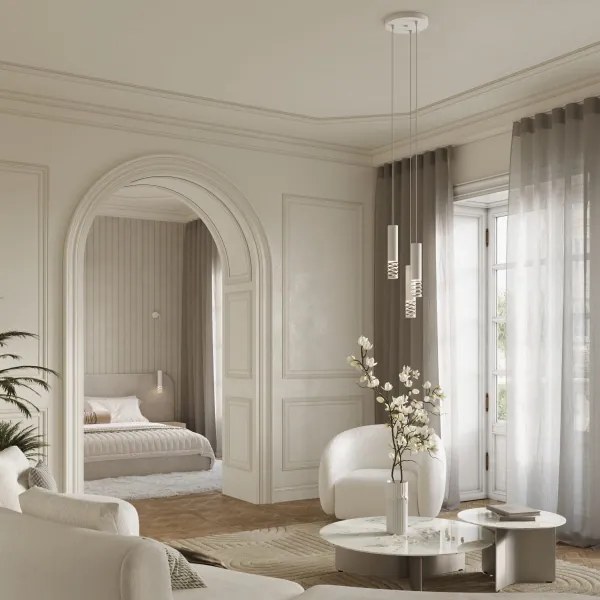 Sollux SL.1690 - Applique LAMI 1xGU10/10W/230V bianco