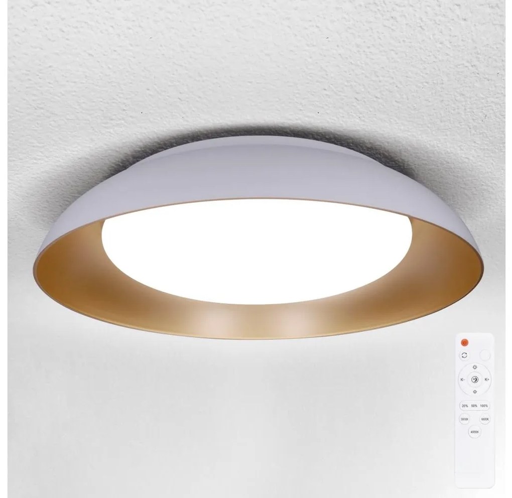 Brilagi - LED Plafoniera dimmerabile ALVA LED/48W/230V 3000-6500K Ø 51 cm bianco + telecomando