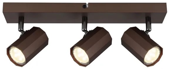 Globo 57919-3 - Faretto JAMES 3xGU10/25W/230V