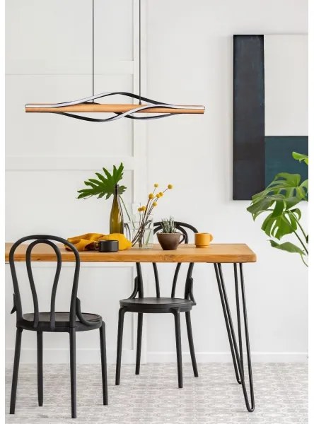 Zuma Line P230857003 - Lampadario LED a sospensione con filo BAEZ LED/30W/230V