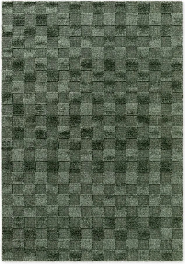 Tappeto verde scuro in lana tessuto a mano 120x170 cm Scala – Villeroy&amp;Boch