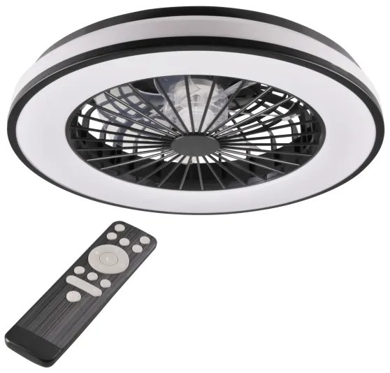 LED Plafoniera dimmerabile con ventilatore LED/48W/230V 3000-6500K + +TC