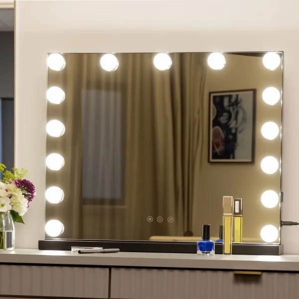 Brilagi - Specchio trucco LED dimmerabile HOLLYWOOD 15W 3000-6500K