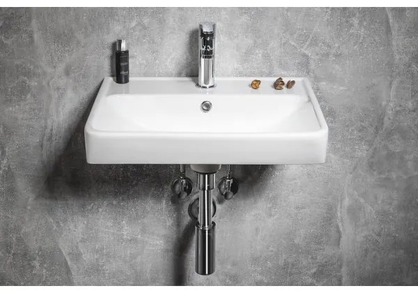 Bruckner - Lavabo incasso NEON 50x41,5 cm ceramica/bianco