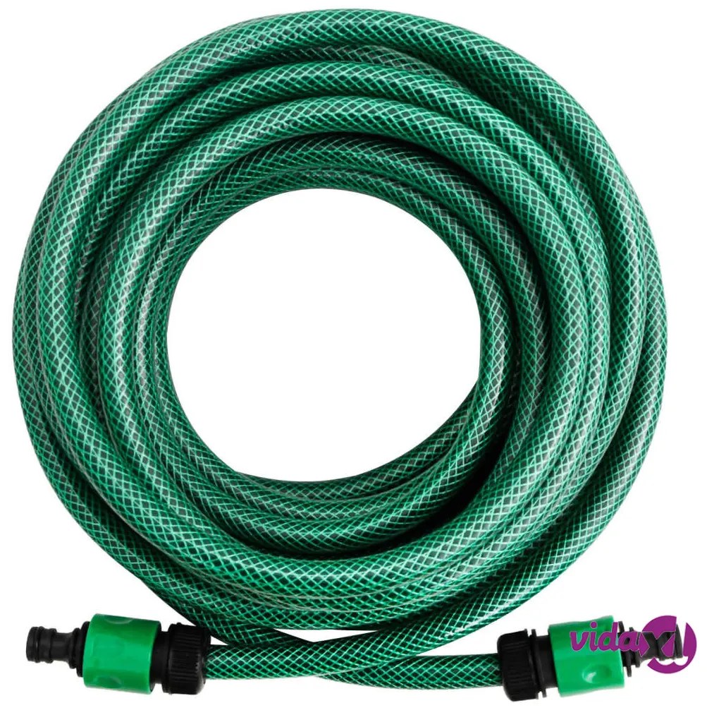 vidaXL Tubo Flessibile per Piscina Verde 10 m in PVC