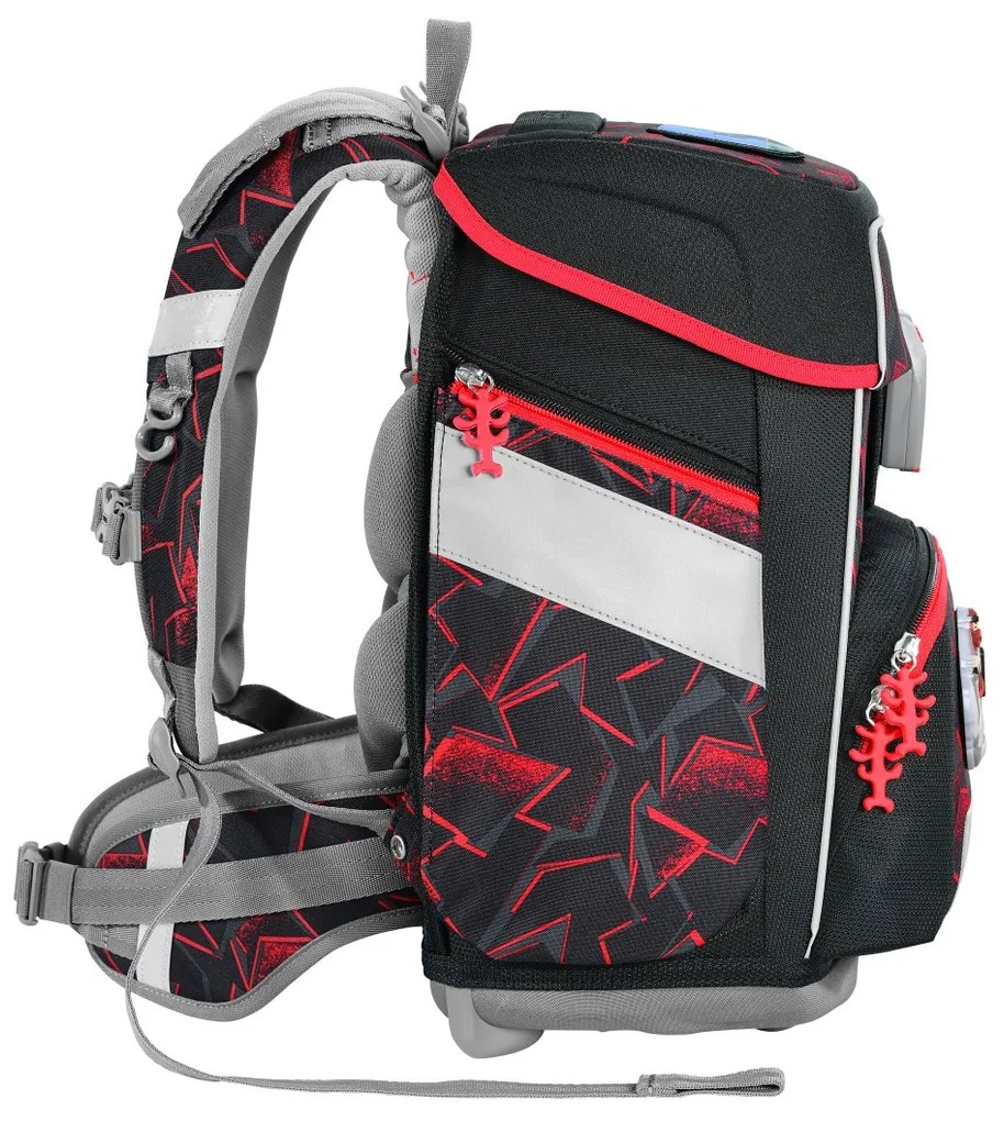 Zaino scuola SPACE - set da 5 pezzi, Step by Step Ninja Yuma