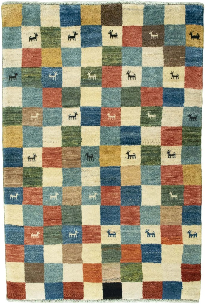 Gabbeh Tappeto persiano 100 x 150 (Iran) Annodato A Mano