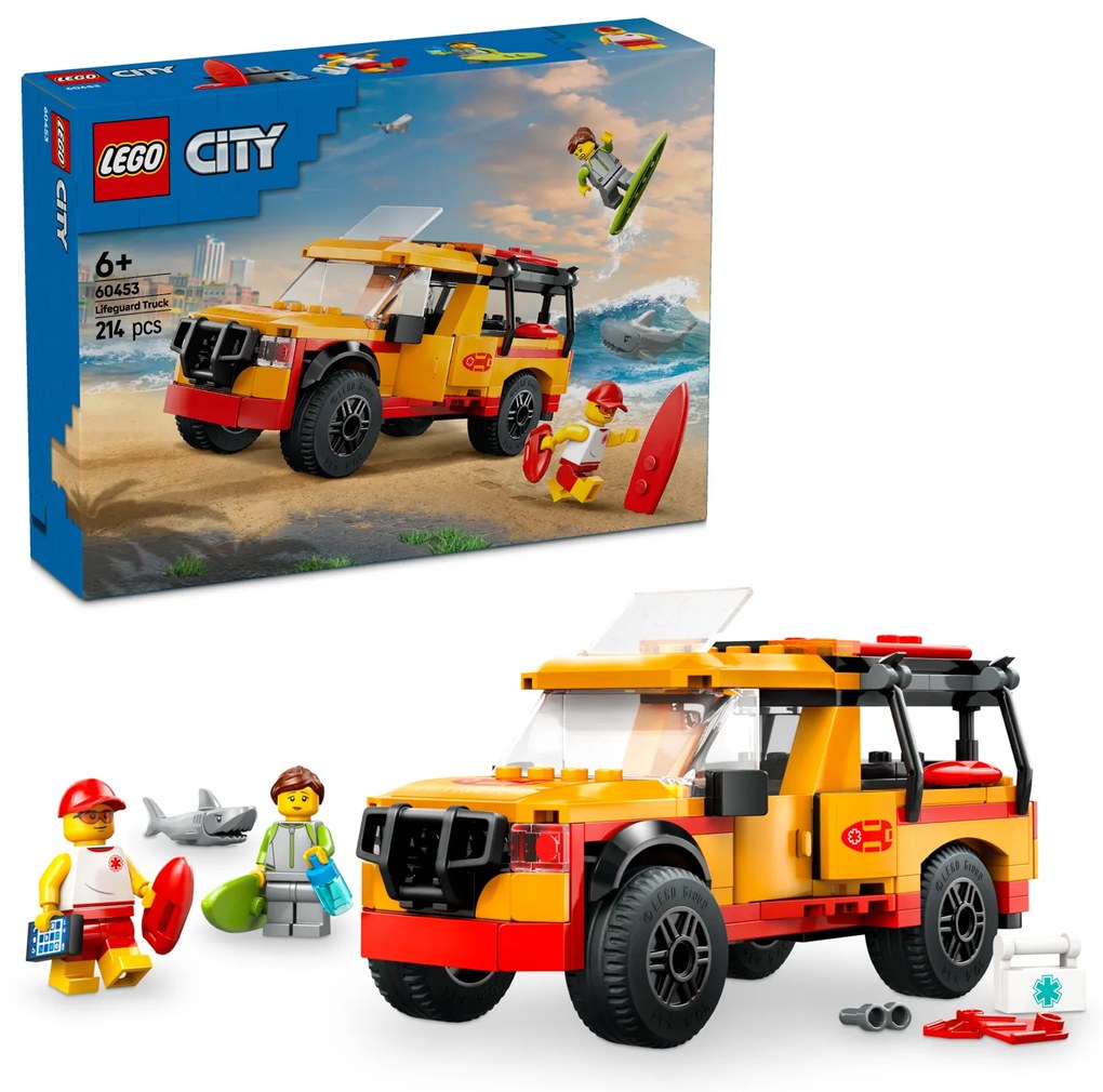 Fuoristrada di soccorso del bagnino Lego City