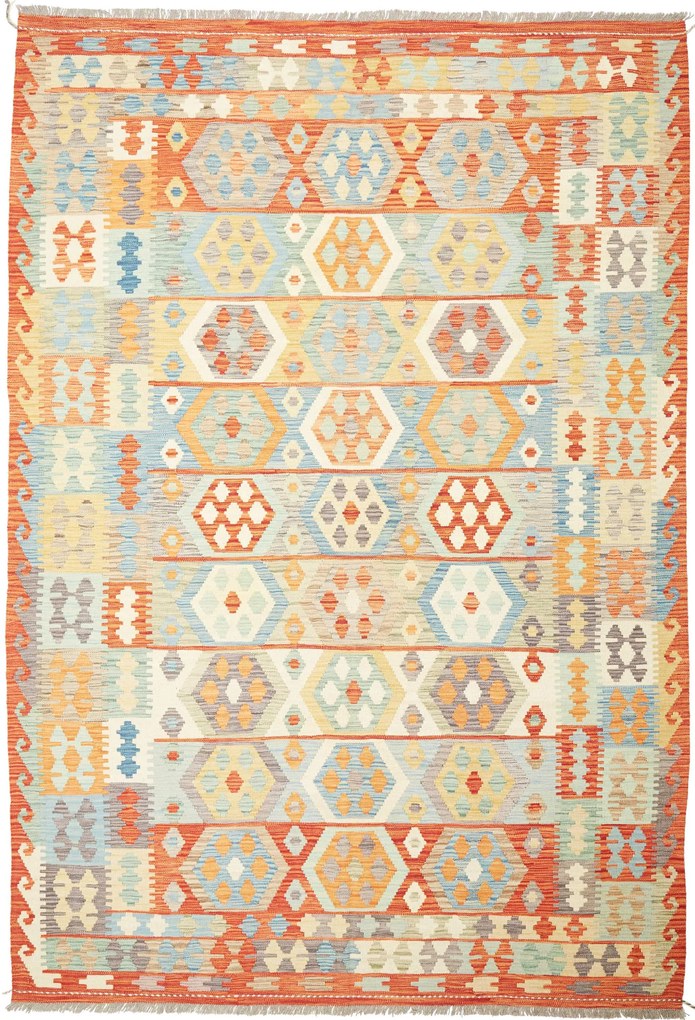 Kilim Tappeto orientale 200 x 290 (Afghanistan) Tessuto A Mano