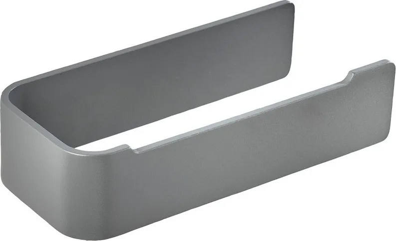 Porta carta igienica da parete grigio in metallo Ume – Zone