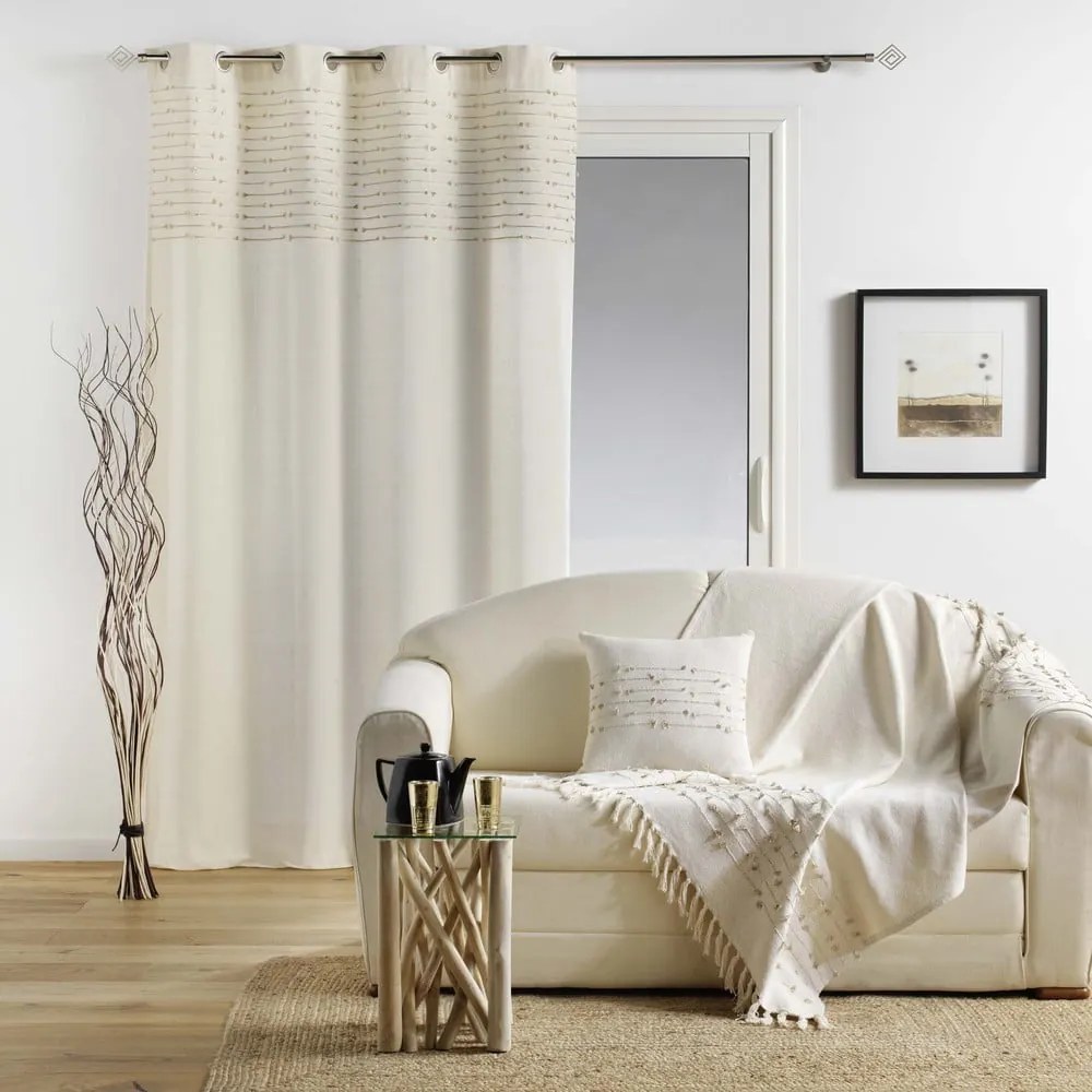 Tenda beige in cotone 140x240 cm Golden Sunset – douceur d'intérieur