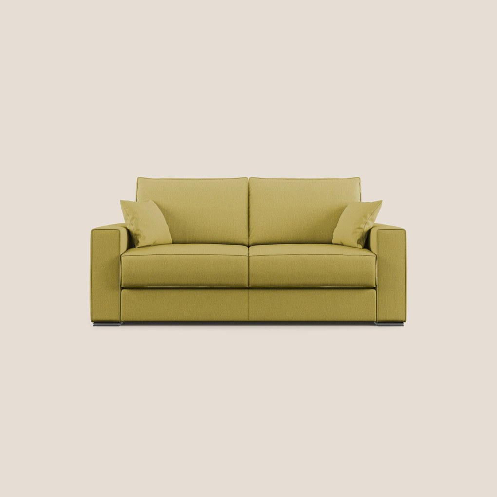 Dream Divano letto moderno dai morbidi cuscini in tessuto smacchiabile T05