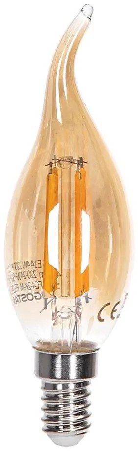 Lampadina LED FILAMENT C35 E14/4W/230V 2200K - Aigostar