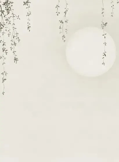 Sandberg Carta da parati panoramica Wabi Sabi - Moon